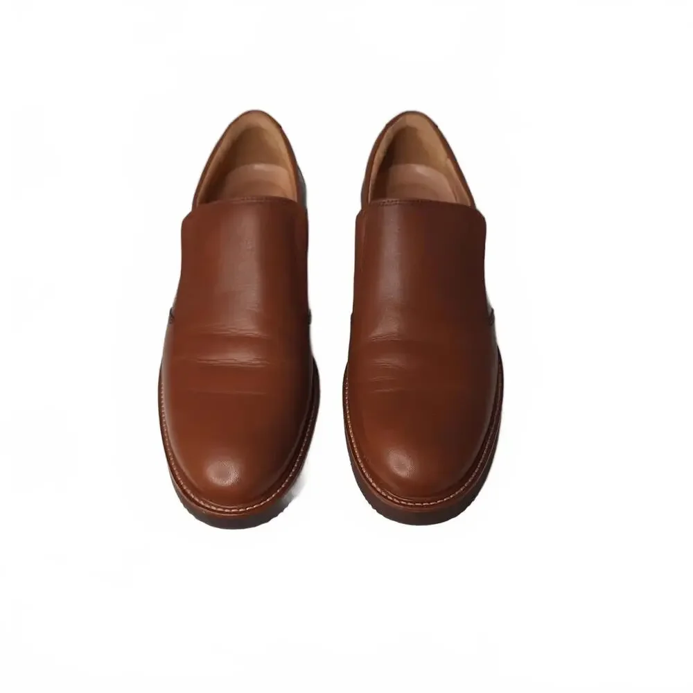 Samuel Hubbard Men's‎ Frequent Traveler Loafers Cognac Leather Size 8